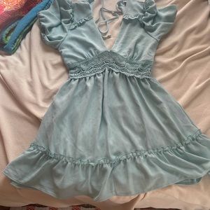 Never worn with tags the 21 baby doll dress!
